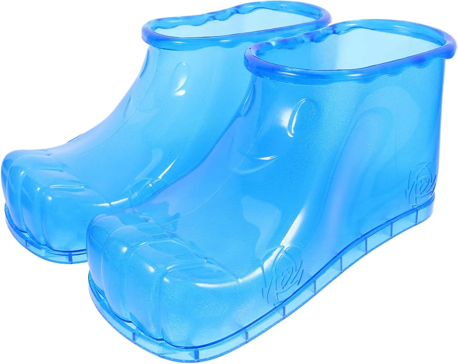 1 Pair Massage Foot Bath Shoes for Relaxing Soak Experience Durable Foot Soaking Boots for Home Use Ergonomic Design for Comfort Present for Family