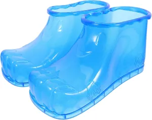 1 Pair Massage Foot Bath Shoes for Relaxing Soak Experience Durable Foot Soaking Boots for Home Use Ergonomic Design for Comfort Present for Family