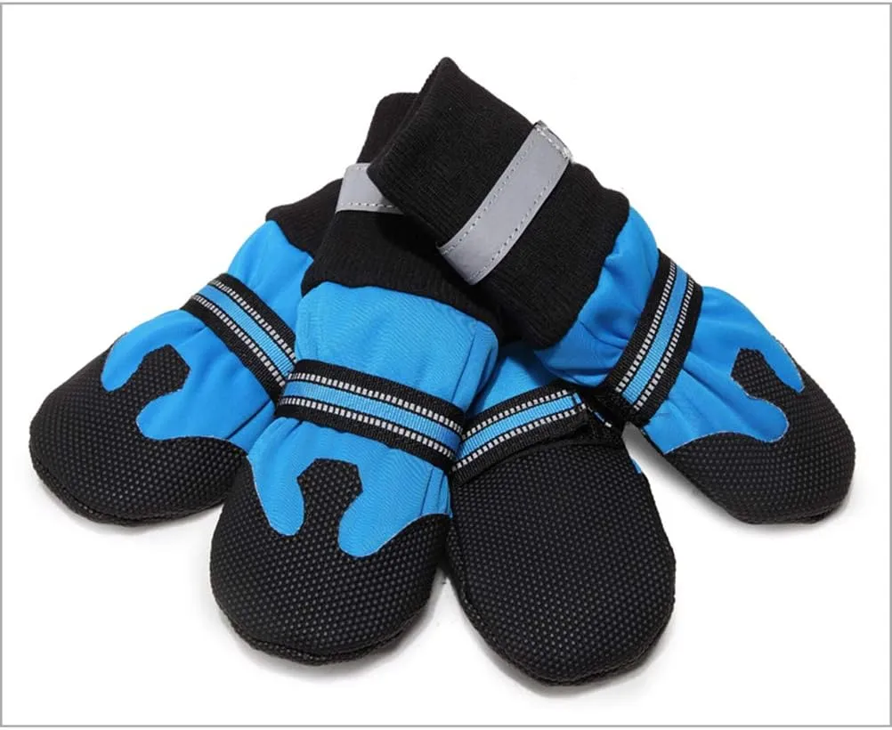1 Set Boots for Dogs Dog Shoes Winter Boots Dog Snow Boots Paw Protector for Dogs Outdoor Boots for Small Dogs Paws Pet Boots Paw Protectors Pet Shoes Travel Snow Shoes Non-Slip