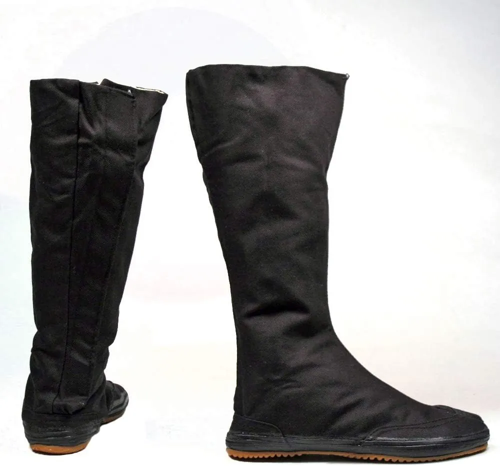 Ace Martial Arts Supply Ninja Tabi Boots, Black Jikatabi (Outdoor Tabi)