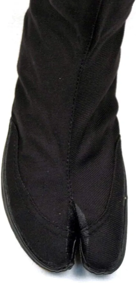 Ace Martial Arts Supply Ninja Tabi Boots, Black Jikatabi (Outdoor Tabi)