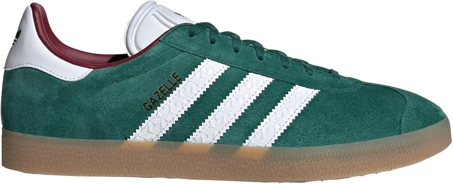 adidas Original Gazelle Shoes Men IF1016 (Green/Footwear White/), Size 9