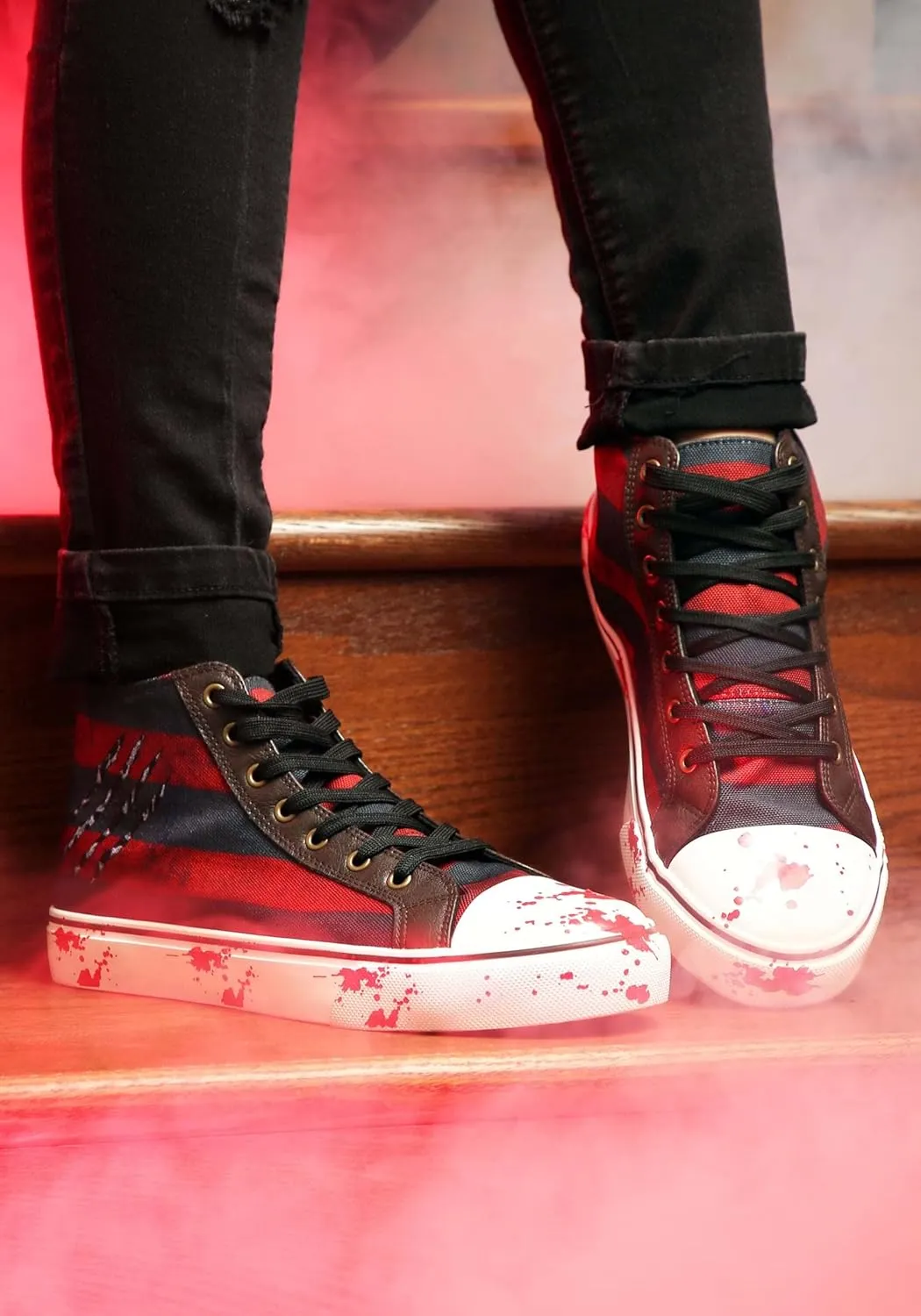 Adult Nightmare On Elm Street Freddy Krueger Sneakers