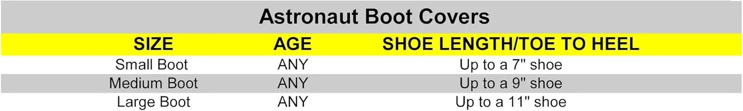 Aeromax Astronaut Boots, Size Large, White, with NASA patches