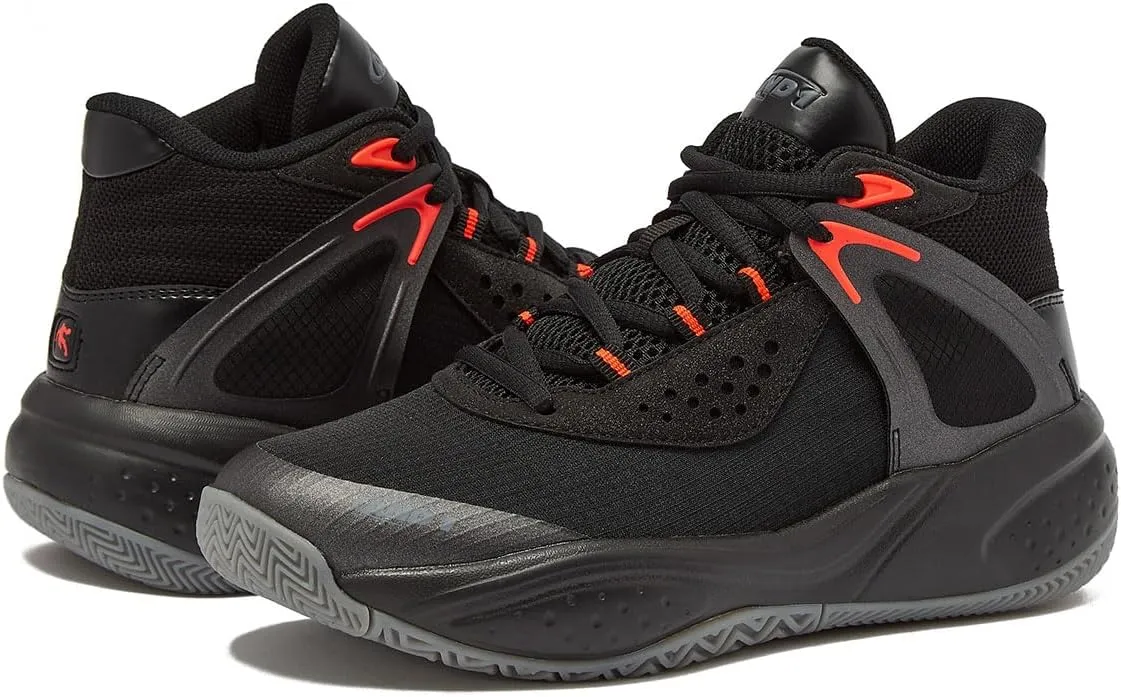 AND1 Girls & Boys Basketball Shoes, Boys High Top Sneakers, Size Little Kid 1 to Big Kid 7 - Cool Basketball Shoes for Kids and Youth