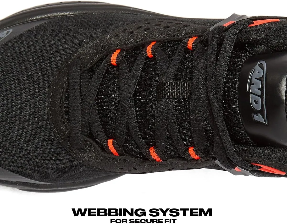 AND1 Girls & Boys Basketball Shoes, Boys High Top Sneakers, Size Little Kid 1 to Big Kid 7 - Cool Basketball Shoes for Kids and Youth