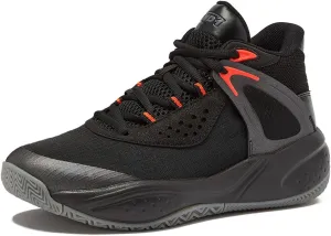 AND1 Girls & Boys Basketball Shoes, Boys High Top Sneakers, Size Little Kid 1 to Big Kid 7 - Cool Basketball Shoes for Kids and Youth