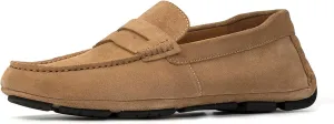 Anthony Veer Cruise Driver Penny Loafers for Men | Slip-On | Tubular Construction | Leather Lining | Ortholite Cushioned Footbed | Rubber Outsole