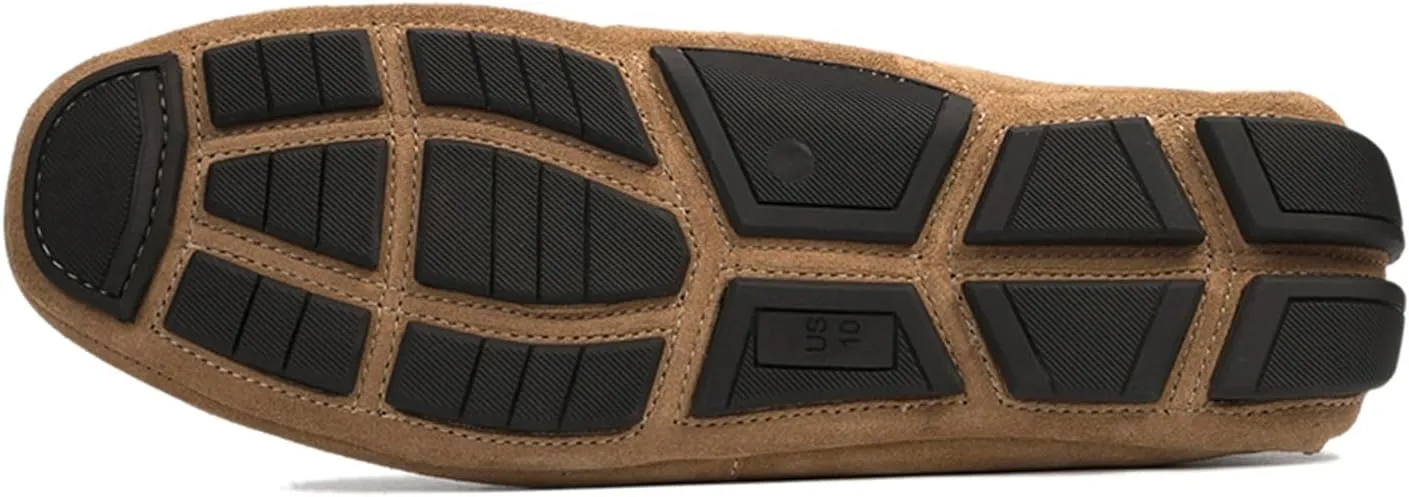 Anthony Veer Cruise Driver Penny Loafers for Men | Slip-On | Tubular Construction | Leather Lining | Ortholite Cushioned Footbed | Rubber Outsole