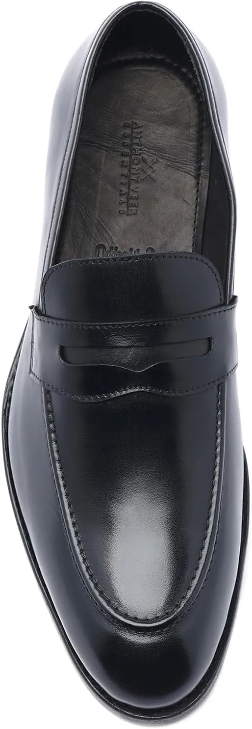Anthony Veer Gerry Penny Loafers for Men | Goodyear Welt Construction | Ortholite® Footbed | Recraftable Leather Outsole
