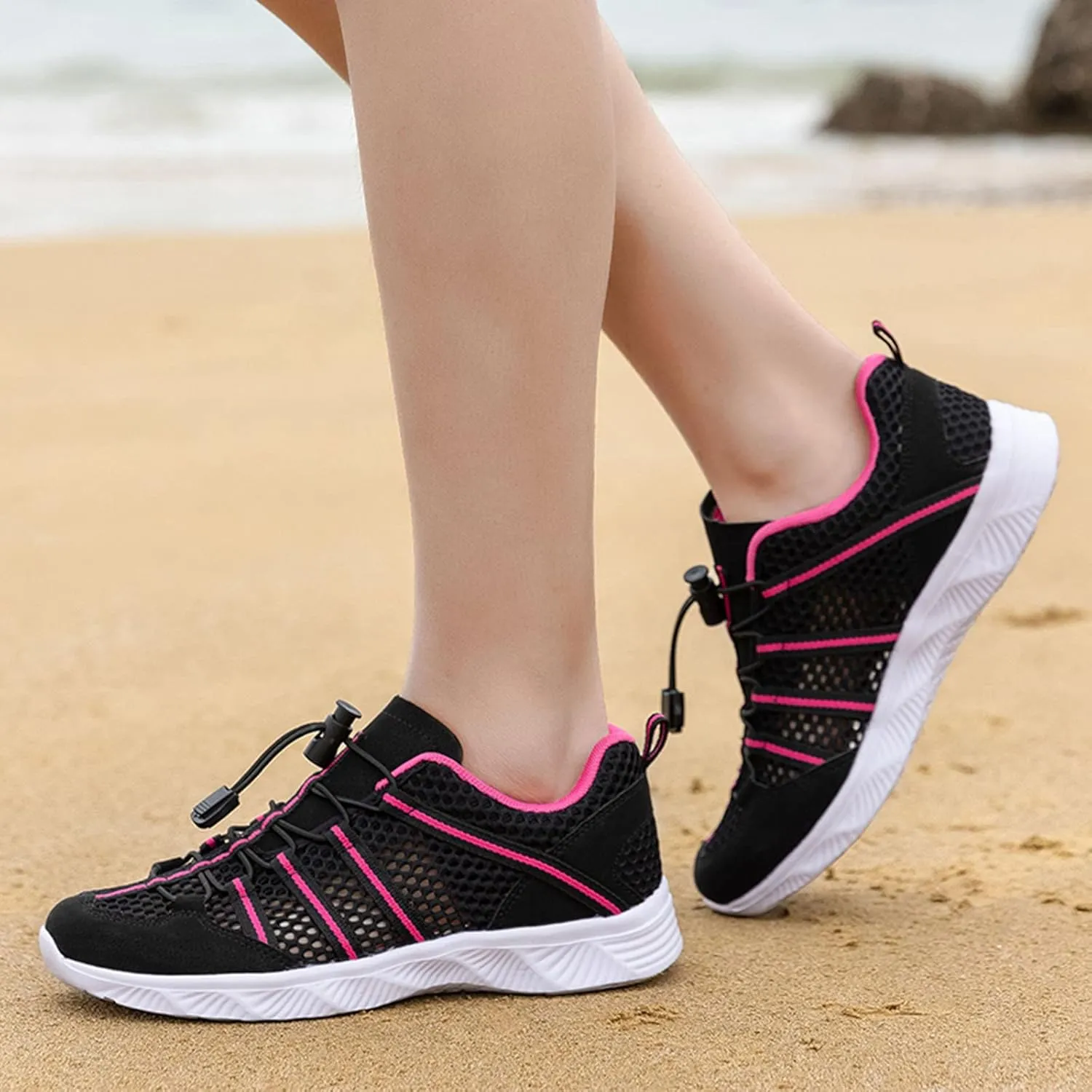 Aqua Shoes Mens Womens Quick Dry Water Swim Beach Pool Surf Hiking Kayaking Diving Yoga Barefoot Outdoor Sports Design