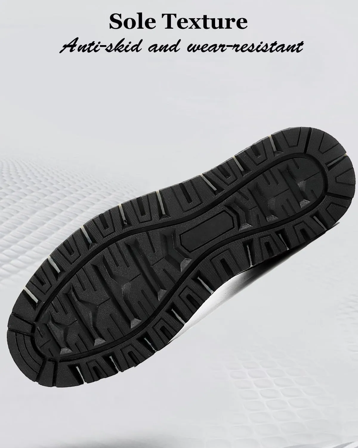 ARRIGO BELLO Mens Winter Boots Snow Casual Booties Warm Fur Mesh Lined Ankle Outdoor Lightweight Non-Slip Trekking Walking Leather Shoes