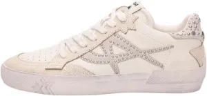 ASH Women's Moonlight Studs Sneakers, Vintage-Inspired Distressed Leather with Bold Starry Logo