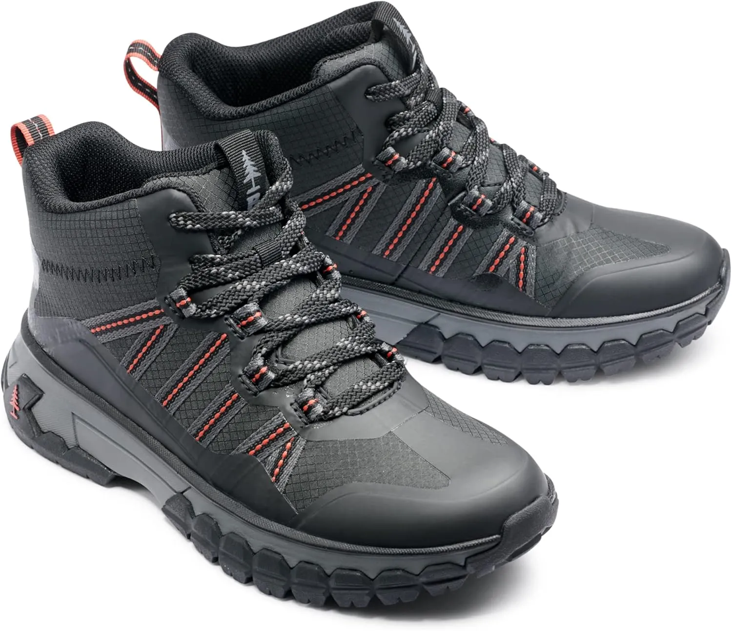 BASS OUTDOOR Women's Peak Webbing Hiker M Ankle Boot