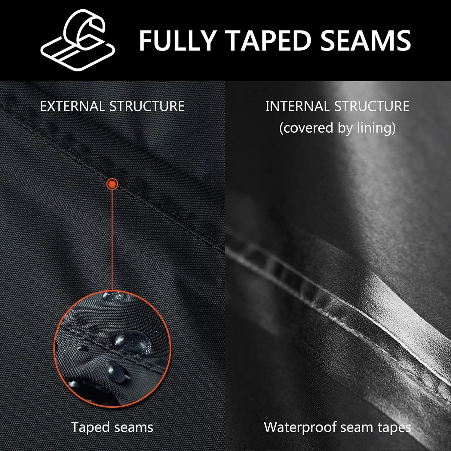 BASSDASH Complete Men’s Breathable Waterproof Rain Pant Lightweight Over Pant with 1/2 Zip Legs for Fishing Kayaking Hiking