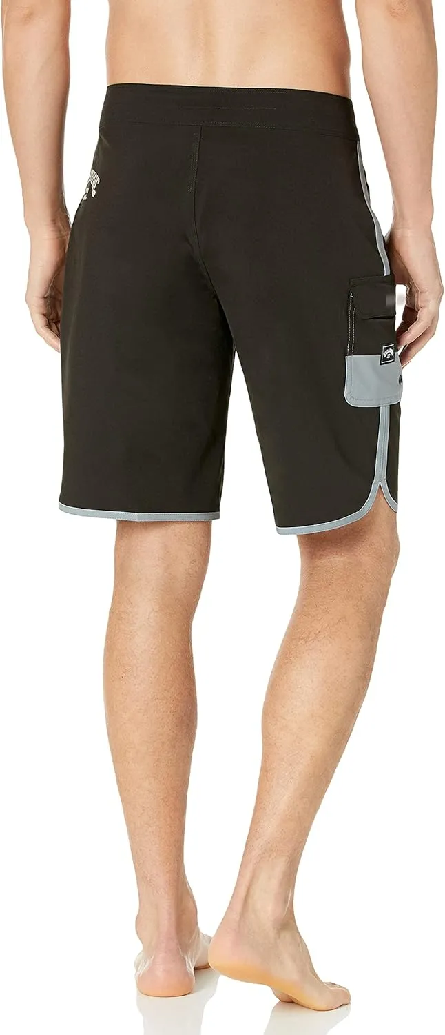 Billabong Men's Standard 73 Pro Boardshort, 4-Way Performance Stretch, 20 Inch Outseam