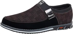 Black Dress Shoes Men Loafers Men Leather Shoes Fashionable and Casual Style New Flat Bottomed Soft Sole Slip On Comfortable Slip On Large Size Brown Oxfords Shoes Men Size 14