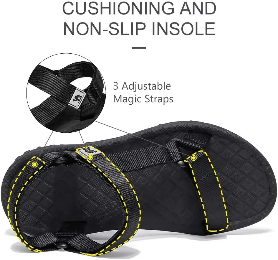 CAMEL CROWN Hiking Sport Sandals for Women Anti-skidding Water Sandals Comfortable Athletic Sandals for Outdoor Wading Beach