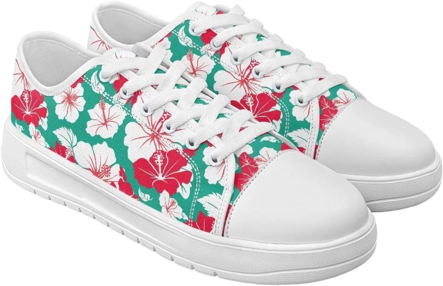 Canvas Shoes for Women Low Top Casual White Black Sneakers Womens Lace Up Fashion Comfortable Walking Shoes
