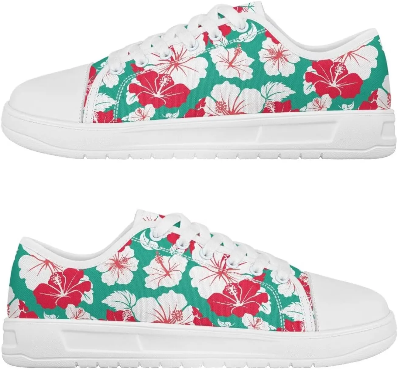 Canvas Shoes for Women Low Top Casual White Black Sneakers Womens Lace Up Fashion Comfortable Walking Shoes