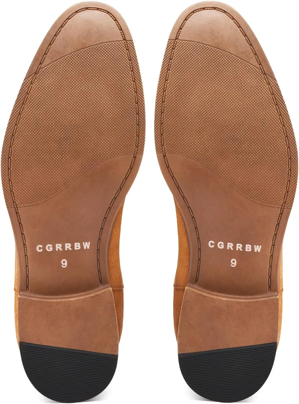 CGRRBW Men's Chelsea Boots Suede Leather Casual Boots for Men