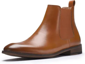 CGRRBW Men's Chelsea Boots Suede Leather Casual Boots for Men