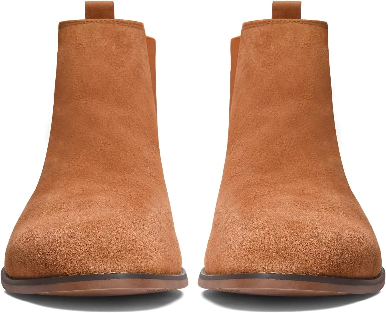 CGRRBW Men's Chelsea Boots Suede Leather Casual Boots for Men