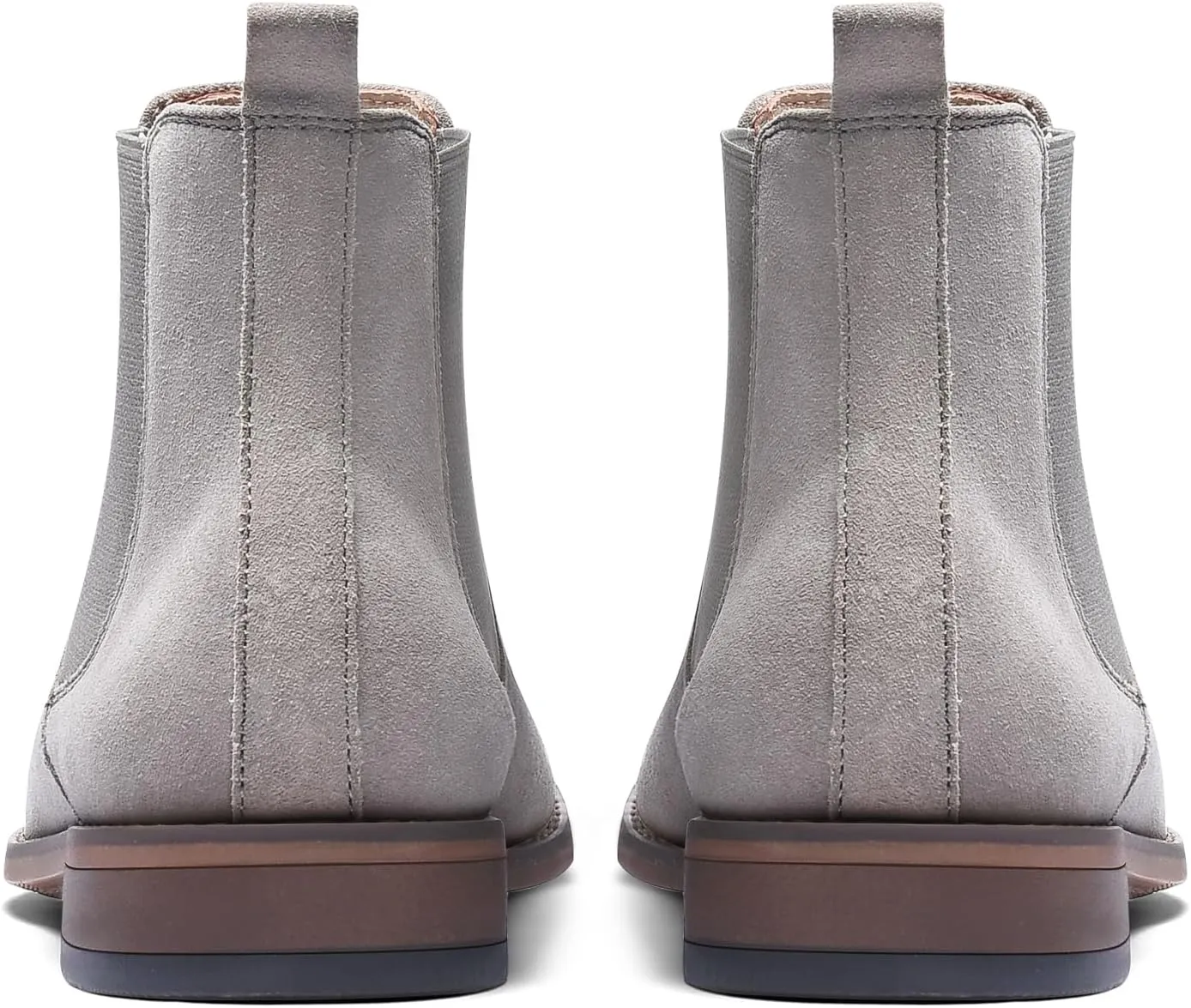 CGRRBW Men's Chelsea Boots Suede Leather Casual Boots for Men