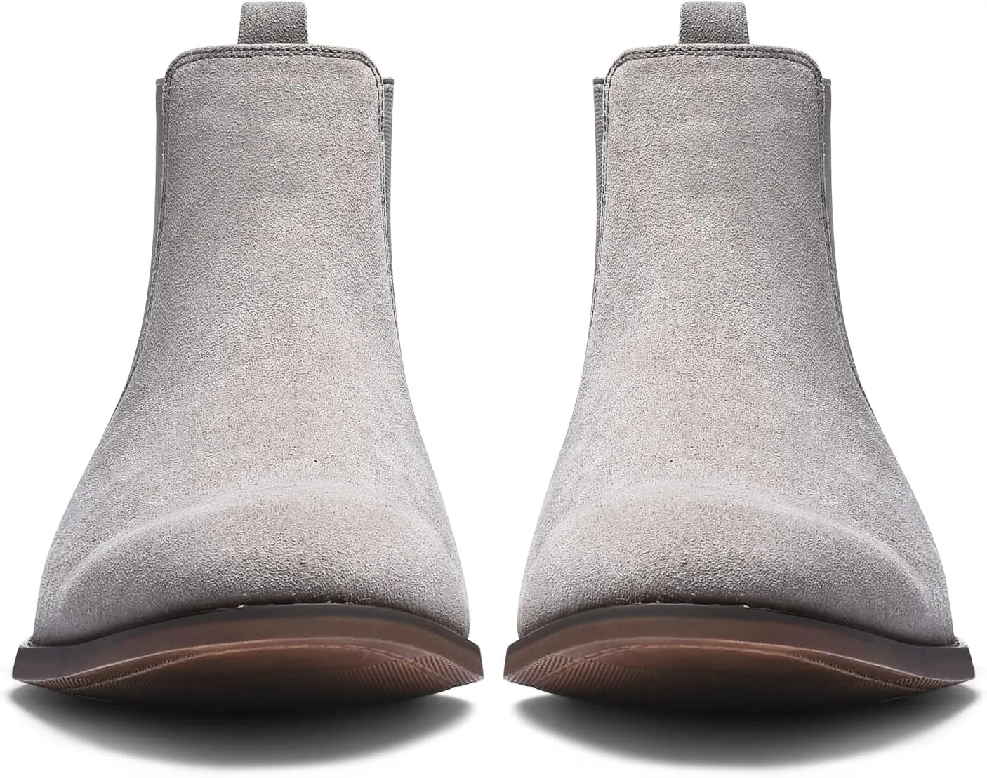 CGRRBW Men's Chelsea Boots Suede Leather Casual Boots for Men
