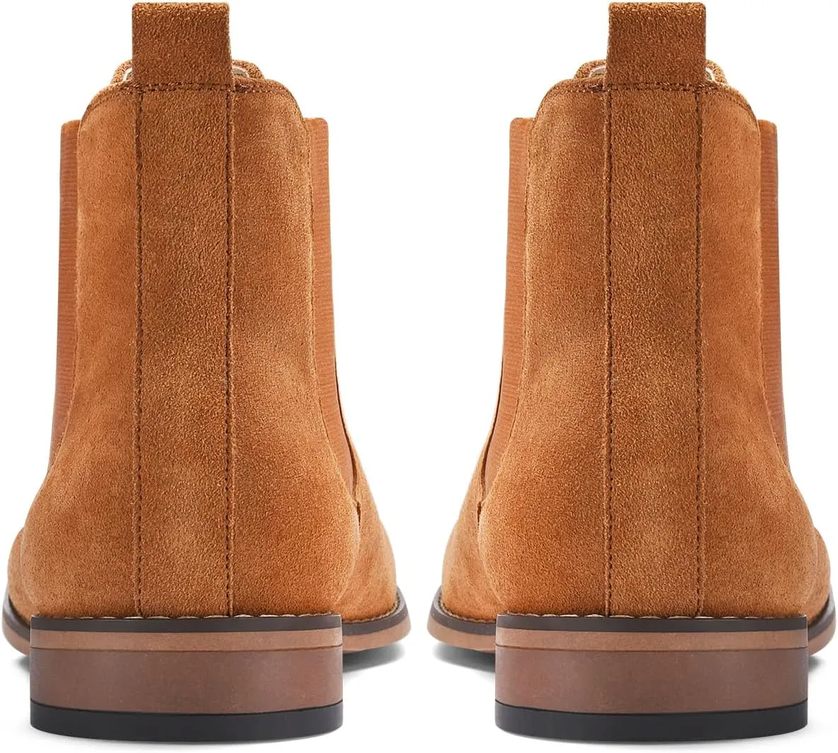 CGRRBW Men's Chelsea Boots Suede Leather Casual Boots for Men