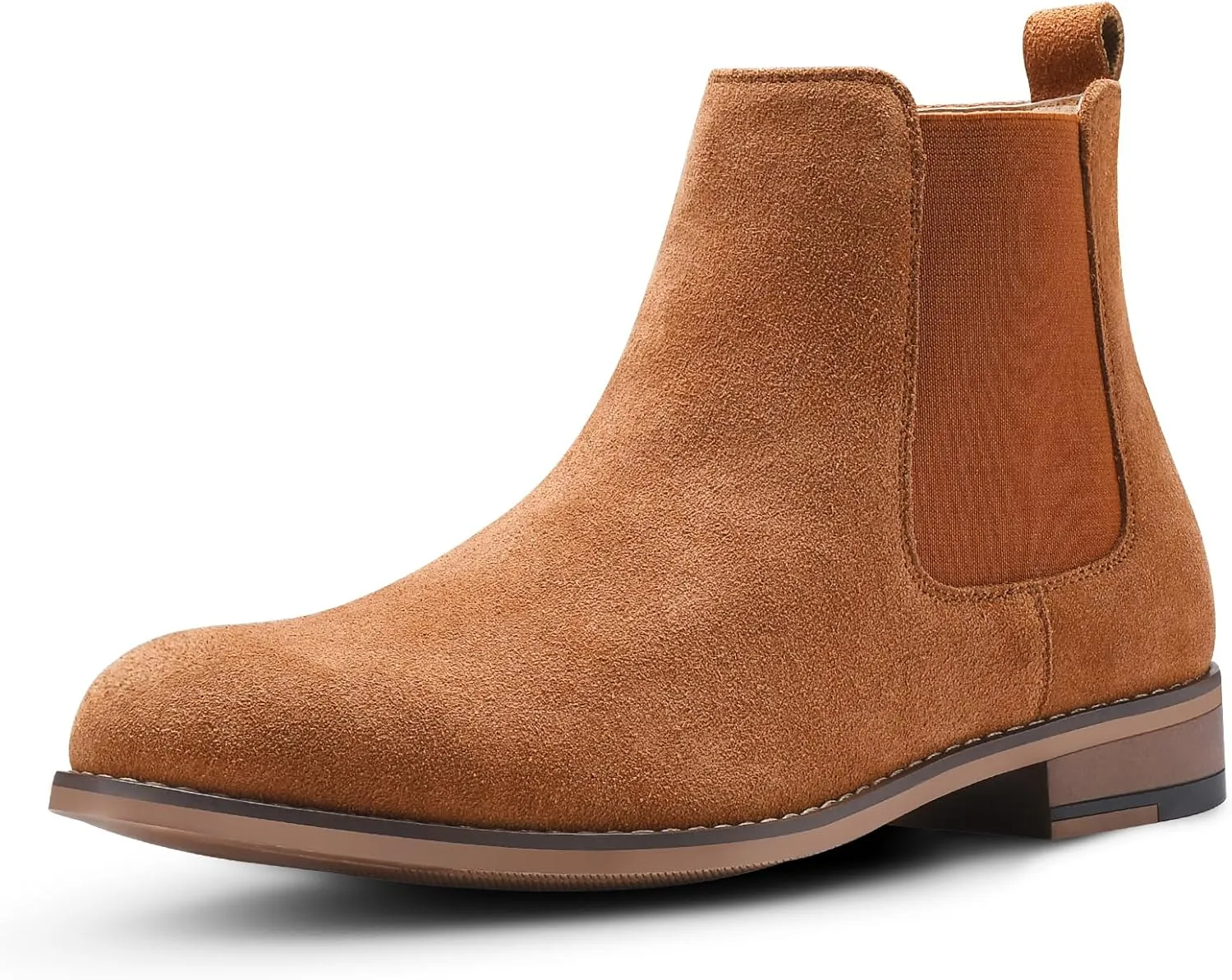 CGRRBW Men's Chelsea Boots Suede Leather Casual Boots for Men
