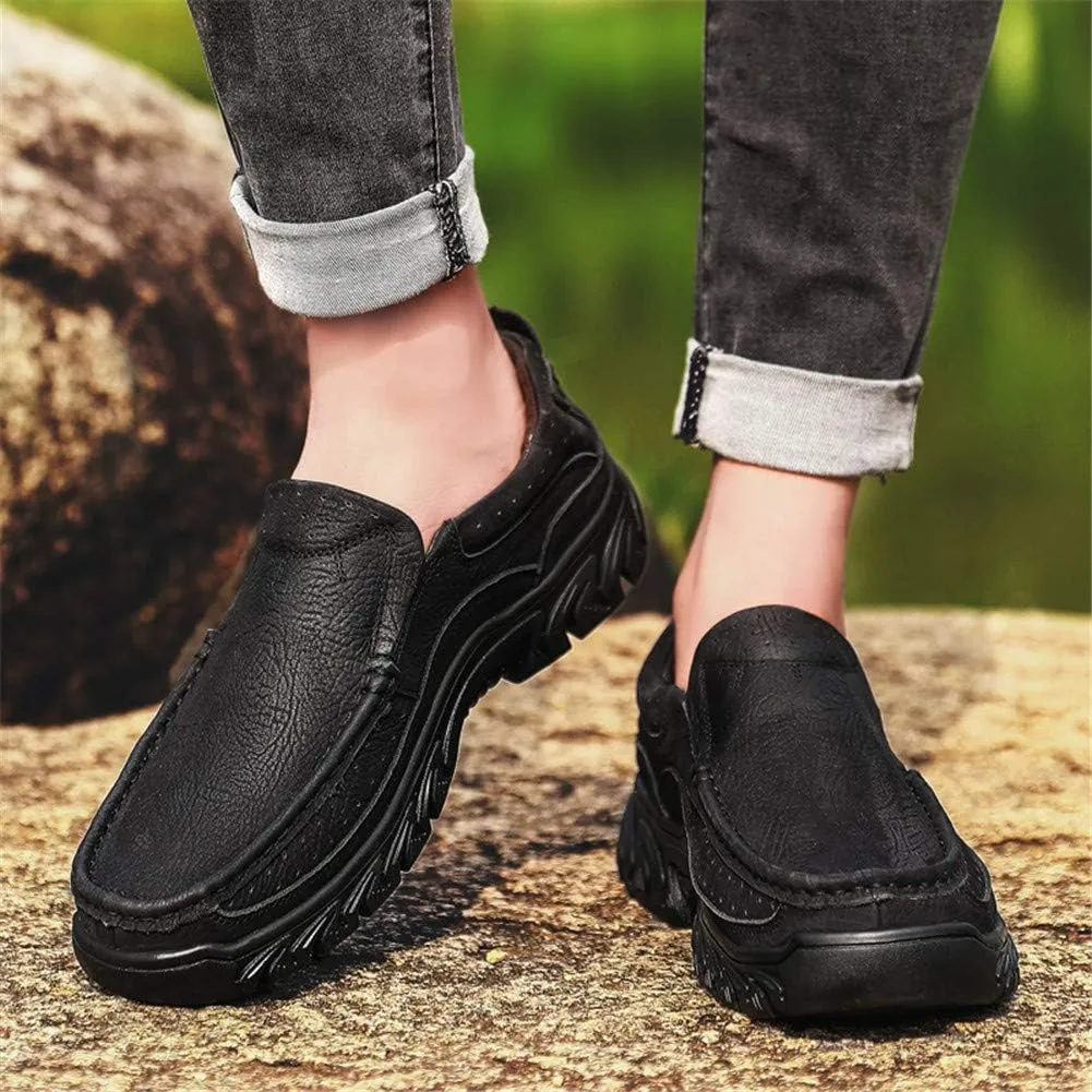 CHICLOVEY Men's Slip-on Driving Boat Shoes Casual Walking Loafers for Office Work