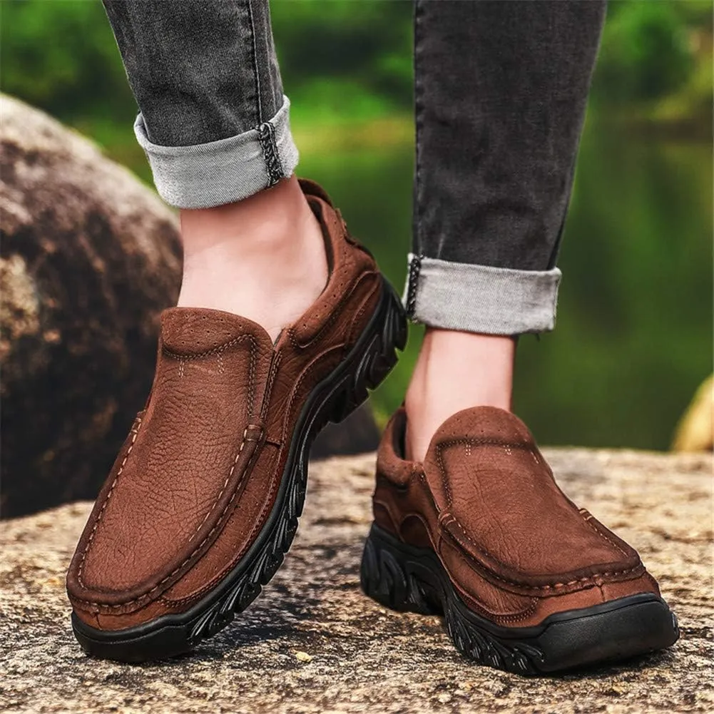 CHICLOVEY Men's Slip-on Driving Boat Shoes Casual Walking Loafers for Office Work