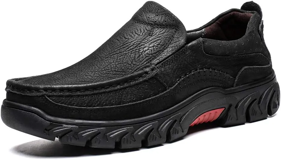 CHICLOVEY Men's Slip-on Driving Boat Shoes Casual Walking Loafers for Office Work