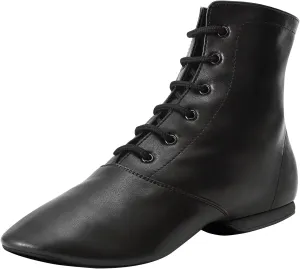 Child Jazz Boots Split Sole Leather Dance Shoes for Girls Boys (Toddler/Little Kid/Big Kid
