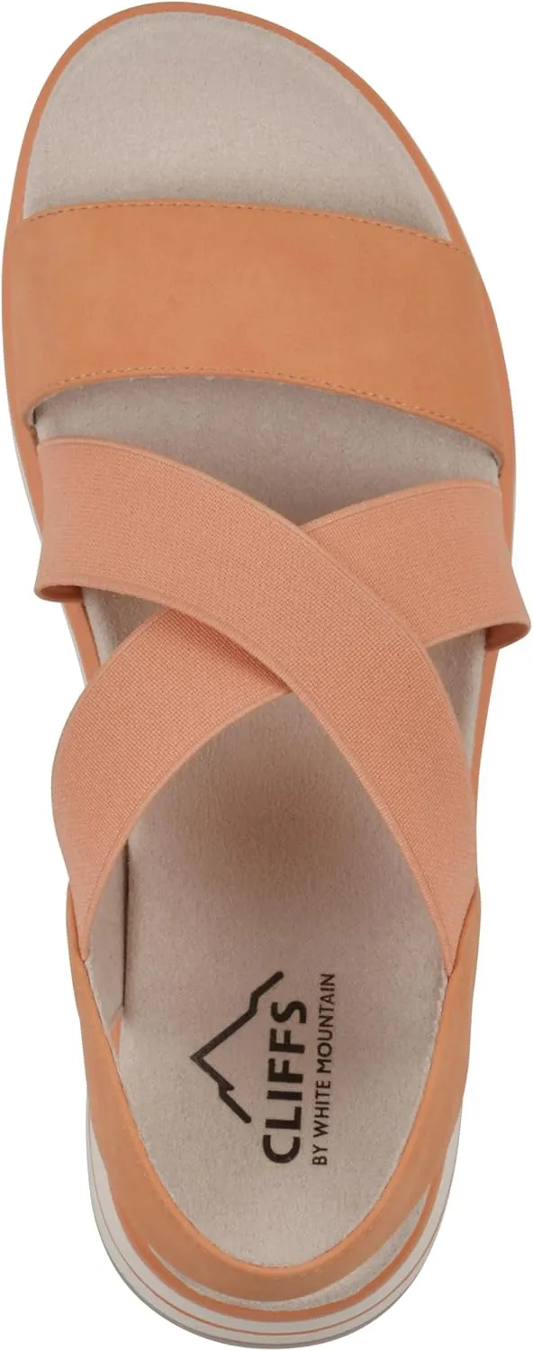 CLIFFS BY WHITE MOUNTAIN Women's Hapley Strappy Sandal