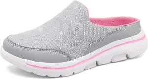 Clogs for Women Unisex Slippers Casual Clog House Shoes Comfort Slip-On Backless Walking Sneakers Summer Closed Toe Slides Breathable Slippers