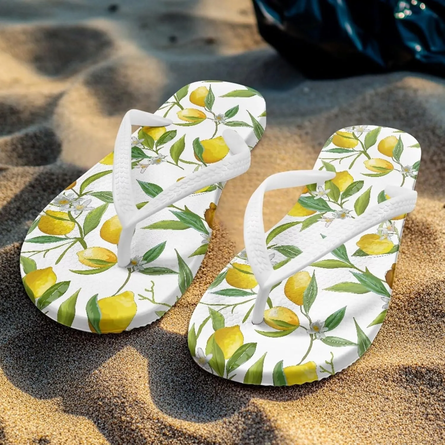 Coloranimal Flip Flops for Women Sandals Women Comfortable Womens Flip Flops House Slippers Beach Sandals Water Resistant Shower Shoes