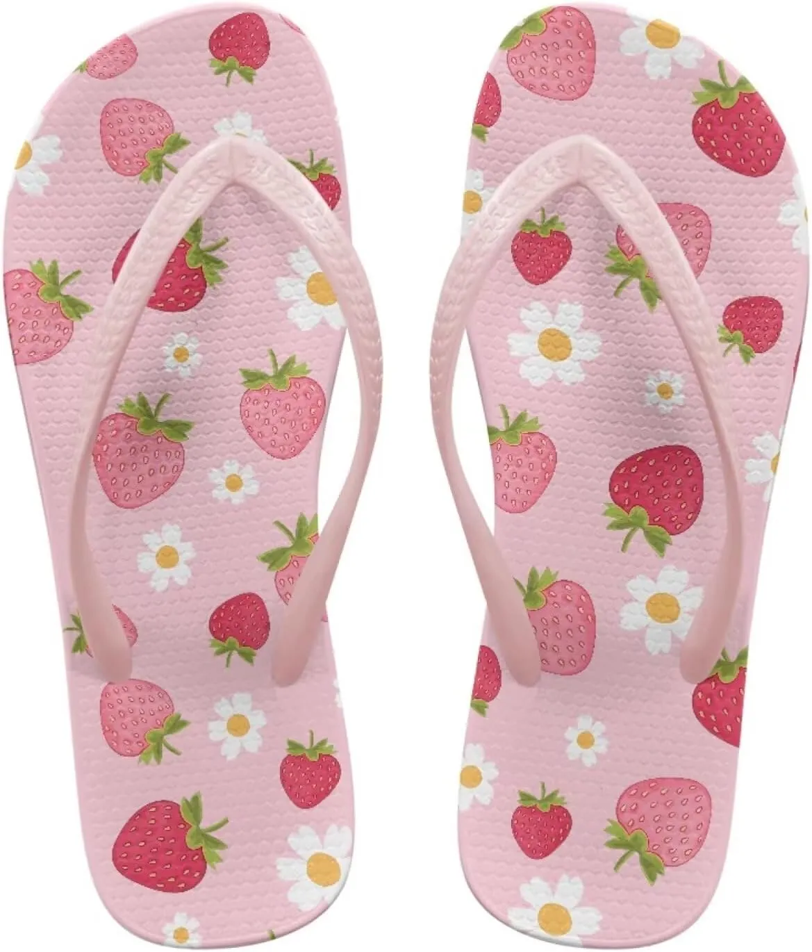 Coloranimal Flip Flops for Women Sandals Women Comfortable Womens Flip Flops House Slippers Beach Sandals Water Resistant Shower Shoes