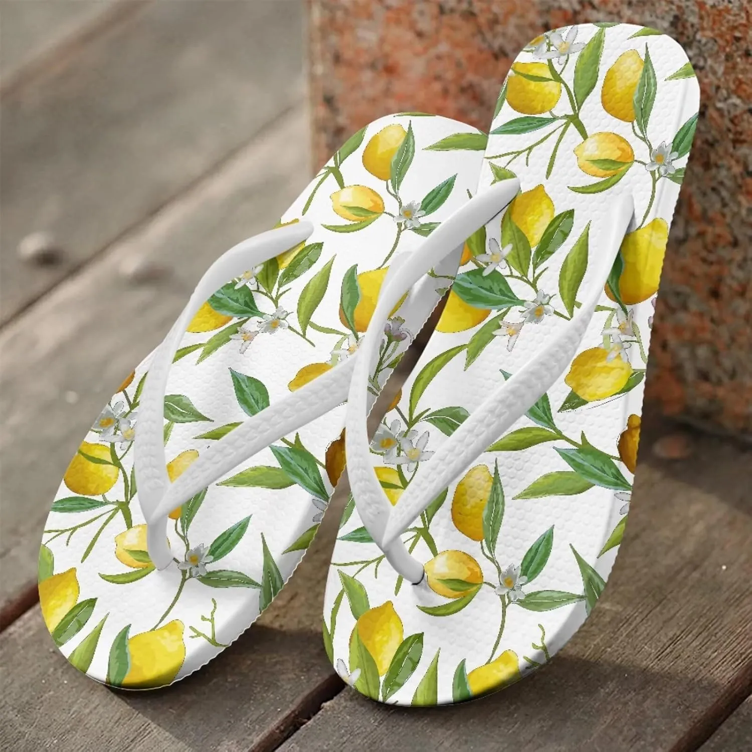 Coloranimal Flip Flops for Women Sandals Women Comfortable Womens Flip Flops House Slippers Beach Sandals Water Resistant Shower Shoes