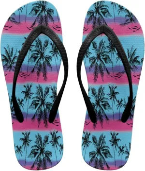 Coloranimal Flip Flops for Women Sandals Women Summer Beach Sandals Non Slip Shower Slippers Y Sandals Comfort Flip-Flops Slippers Thong Sandals
