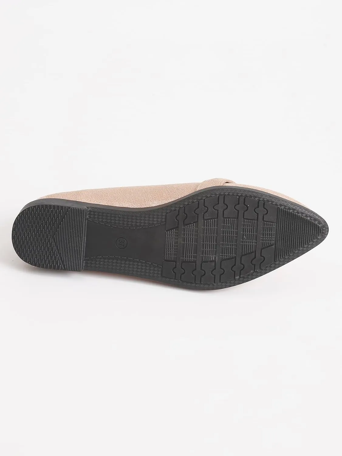 Comfortable Leather Suede Slip On Loafer Flats for Women Casual Work Flat Shoes Women's Pointed Toe Penny Loafers Office Driving Ballet Flats