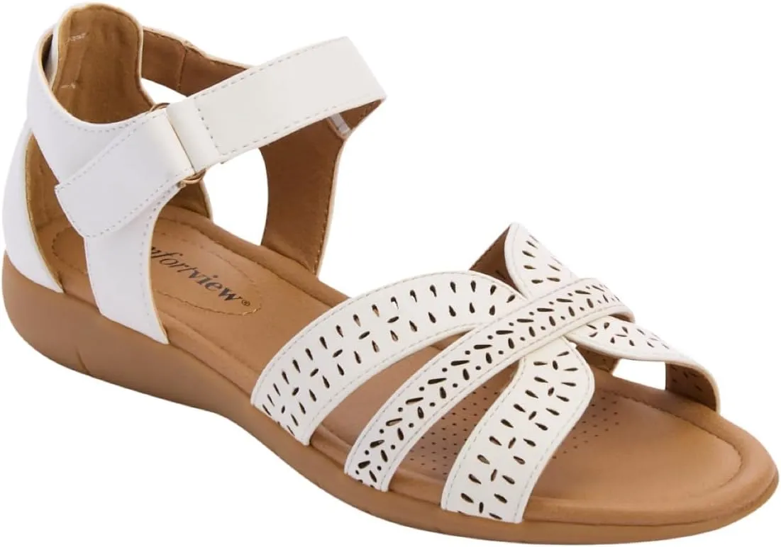 Comfortview Women's The Christiana Sandal(Wide Widths Available)