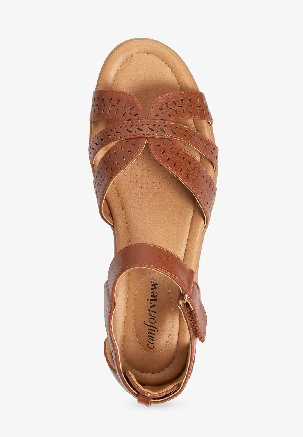 Comfortview Women's The Christiana Sandal(Wide Widths Available)