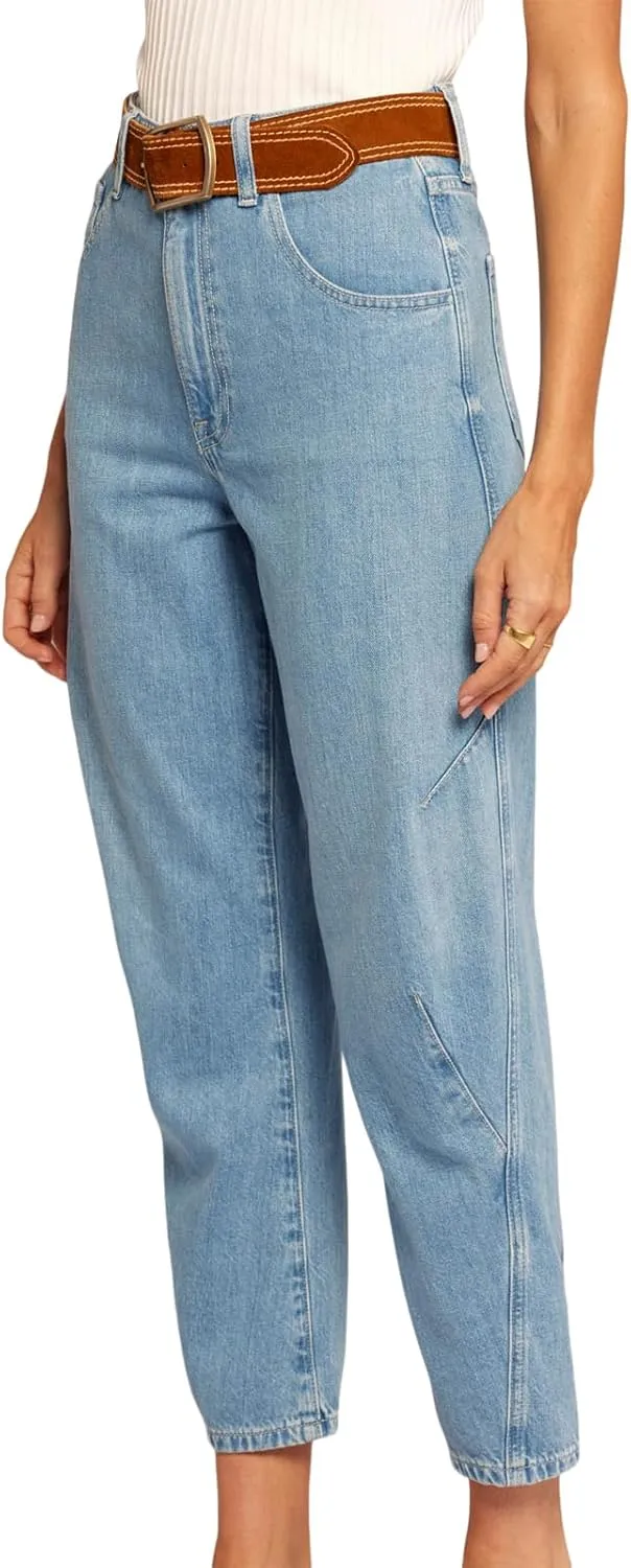 Current/Elliott Women's The Coppola Barrel Leg Jean