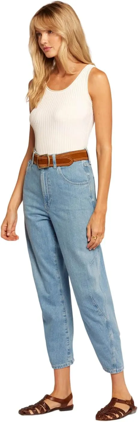 Current/Elliott Women's The Coppola Barrel Leg Jean