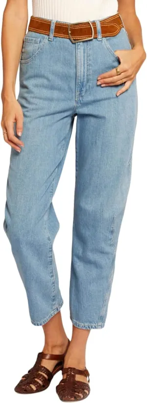 Current/Elliott Women's The Coppola Barrel Leg Jean