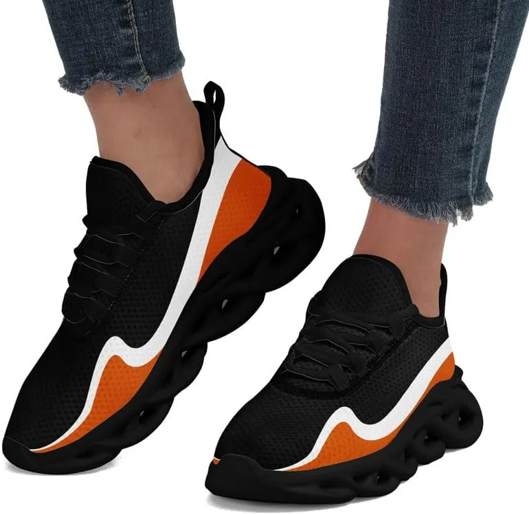 Custom Mens Road Running Shoes Personalize Breathable Baseball Athletic Sneakers Lightweight Walking Shoe Gym Trainers
