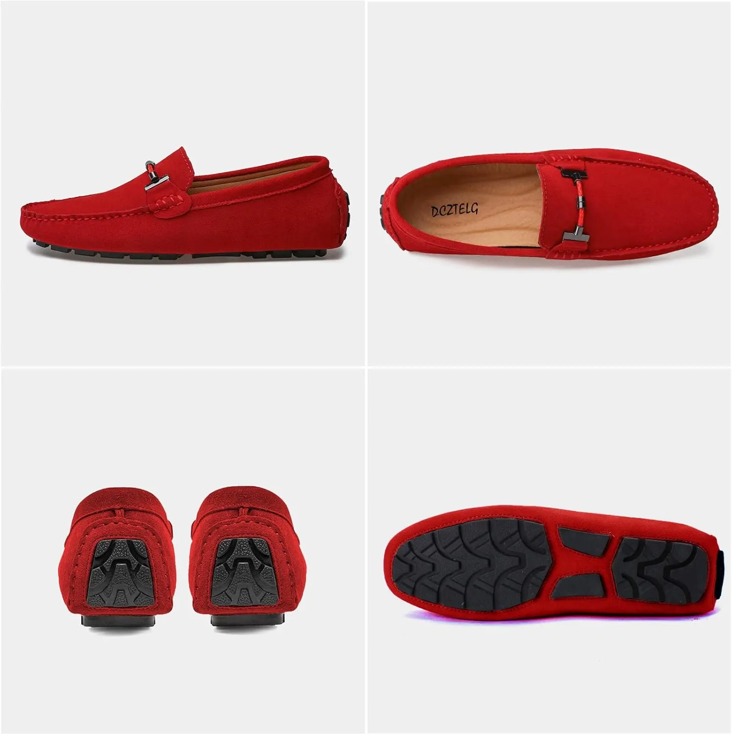 DCZTELG Penny Loafers for Men Casual Slip On Dress Moccasins Comfort Driving Boat Shoes
