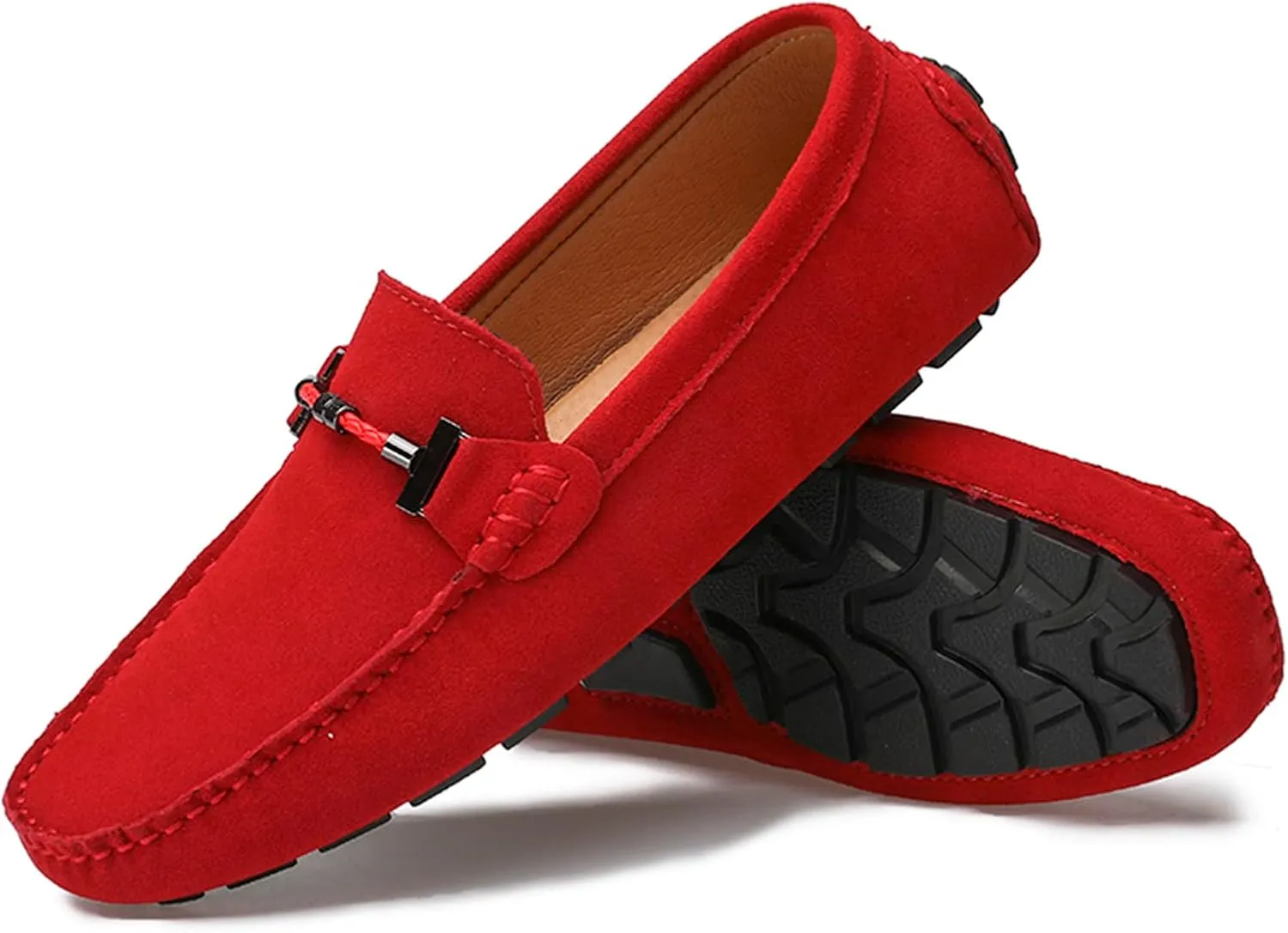 DCZTELG Penny Loafers for Men Casual Slip On Dress Moccasins Comfort Driving Boat Shoes